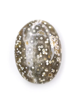 Orbicular Jasper Palm Stone