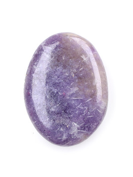Lepidolite Palm Stone