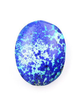 Azurite Palm Stone