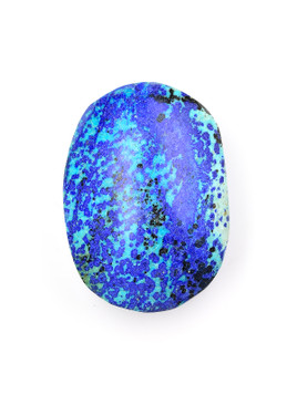 Azurite Palm Stone