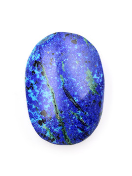 Azurite Palm Stone