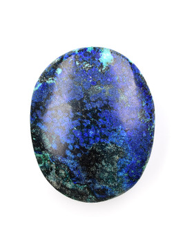 Azurite Palm Stone