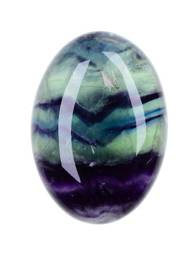 Rainbow Fluorite Palm Stone