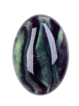 Rainbow Fluorite Palm Stone