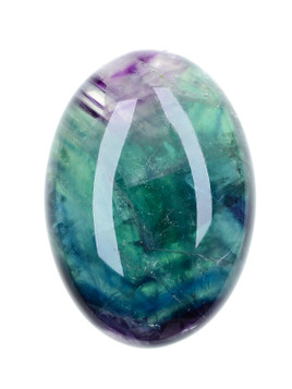 Rainbow Fluorite Palm Stone