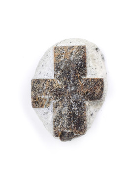 Staurolite Fairy Cross