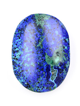 Azurite Palm Stone