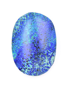 Azurite Palm Stone