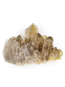 Golden Rutile in Quartz