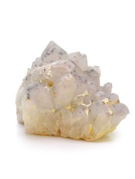 Hollandite in Quartz Cluster