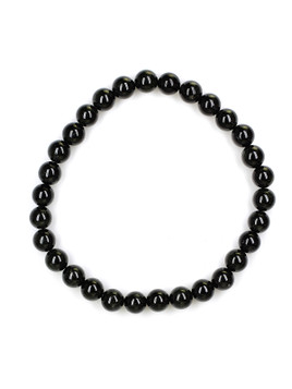Diopside Bead Bracelet