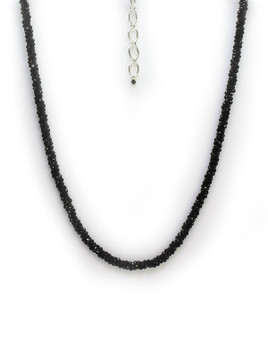 Black Tourmaline Twist Necklace