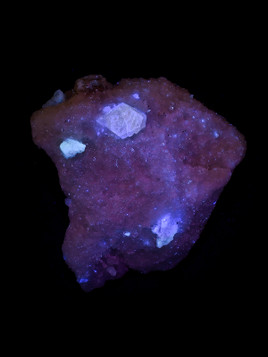 Hackmanite Crystal on Matrix
