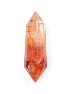 Fire Quartz Vogel Style Mini Wand