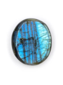 Labradorite Small Flat Palm Stone