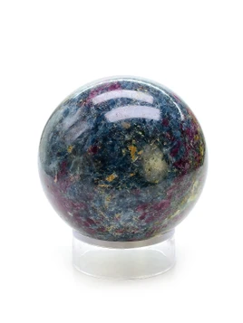 Ruby and Kyanite Sphere