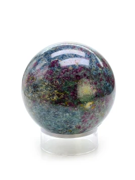 Ruby and Kyanite Sphere