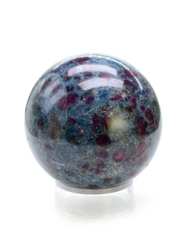 Ruby and Kyanite Sphere