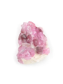 Rubellite Tourmaline Cluster