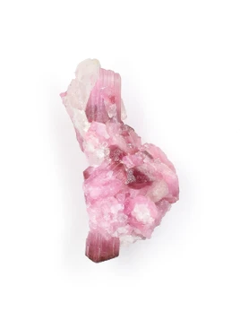 Rubellite Tourmaline Cluster