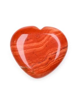 Red Jasper Heart