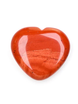 Red Jasper Heart