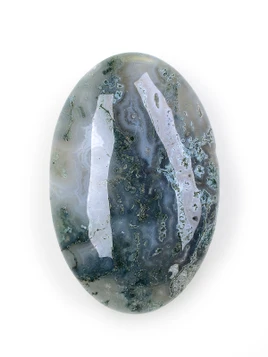 Moss Agate Palm Stone