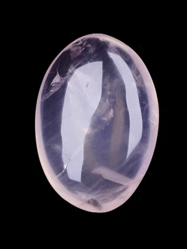 Rose Quartz Palm Stone