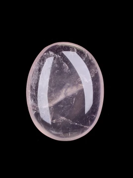 Rose Quartz Palm Stone