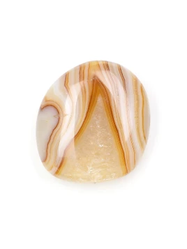 Banded Agate Palm Stone