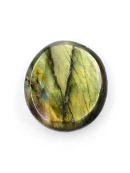 Labradorite Small Flat Palm Stone
