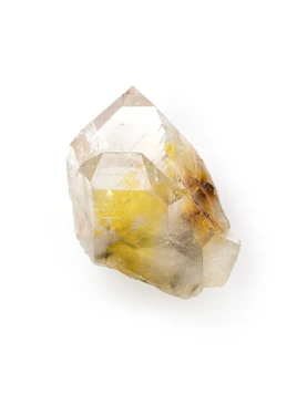 Brookite and Rutile in Quartz