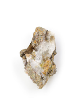 Brookite and Rutile in Quartz