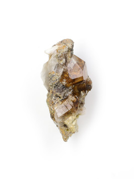 Brookite and Rutile in Quartz