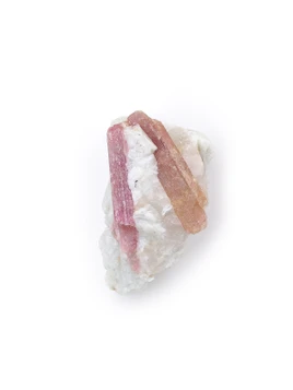 Pink Tourmaline in Quartz