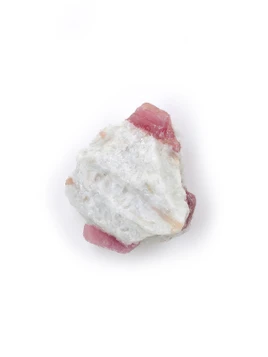 Pink Tourmaline in Quartz