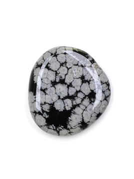 Snowflake Obsidian Pocket Stone
