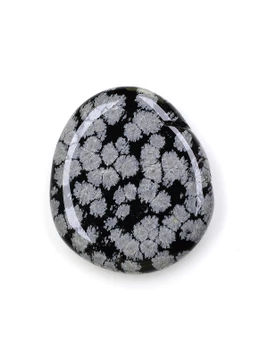 Snowflake Obsidian Pocket Stone
