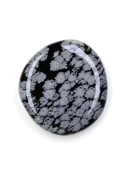 Snowflake Obsidian Pocket Stone