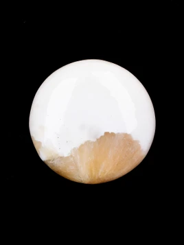 Stilbite and Scolecite Pocket Stone