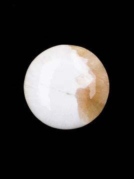 Stilbite and Scolecite Pocket Stone
