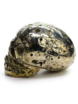 Pyrite Crystal Skull