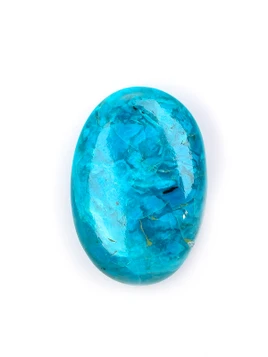 Blue Opal and Chrysocolla Pocket Stone