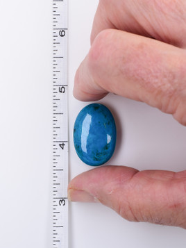 Blue Opal and Chrysocolla Pocket Stone