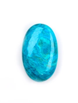 Blue Opal and Chrysocolla Pocket Stone