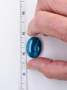 Blue Opal and Chrysocolla Pocket Stone