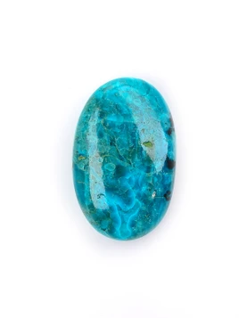 Blue Opal and Chrysocolla Pocket Stone