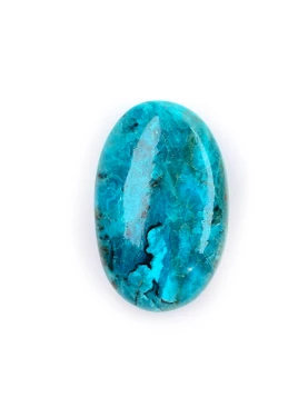 Blue Opal and Chrysocolla Pocket Stone