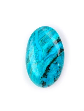 Blue Opal and Chrysocolla Pocket Stone
