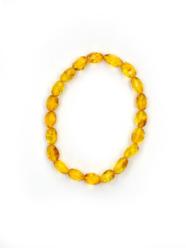 Baltic Amber Faceted Bracelet